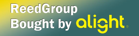 text reading ReedGroup bought by Alight